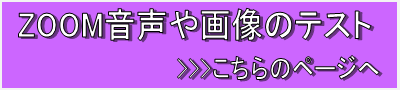 zoom音声や画像のテスト